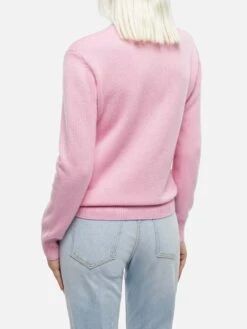 MC2 Saint Barth Woman Pink Cashmere Blend Sweater Sorbonne -MC2 Saint Barth Shop UID SORB00103568G WOMAN KNITWEAR PINK 30x30 0 20241121163500 3