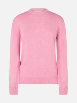 MC2 Saint Barth Woman Pink Cashmere Blend Sweater Sorbonne -MC2 Saint Barth Shop UID SORB00103568G WOMAN KNITWEAR PINK 1