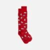 MC2 Saint Barth Man Knee-high Socks With Golfer Bears Jacquard -MC2 Saint Barth Shop UID SOX000100509E ACCESSORY SOCKS RED MOUNTAINSTYLE 0 20250107173500 1
