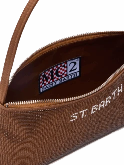 MC2 Saint Barth Mini Bag Strassy With Brown Rhinestones 13 MC2 Saint Barth Mini Bag Strassy With Brown Rhinestones -MC2 Saint Barth Shop UID STRAS00101571H ACCESSORY BAG BROWN PLAINCOLOR 0 6