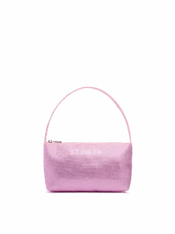 MC2 Saint Barth Mini Bag Strassy With Pink Rhinestones
