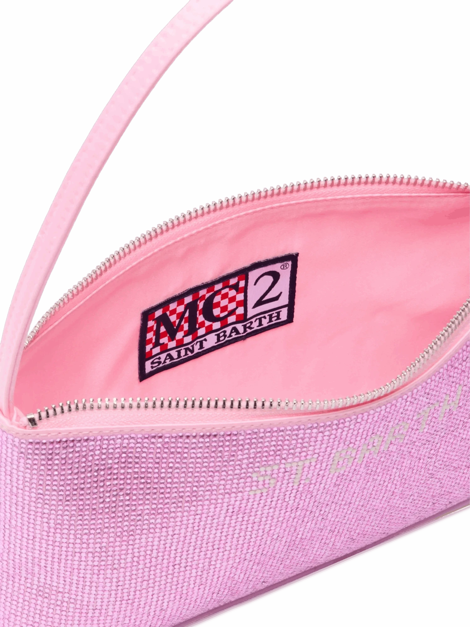 MC2 Saint Barth Mini Bag Strassy With Pink Rhinestones 7 MC2 Saint Barth Mini Bag Strassy With Pink Rhinestones - Image 5