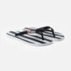 MC2 Saint Barth Striped Flip Flops Tommy -MC2 Saint Barth Shop UID TOMM00103623F ACCESSORY FLIP FLOP BLUE 01