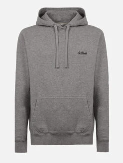 MC2 Saint Barth Man Mélange Grey Sweatshirt Tribeca With St. Barth Embroidery -MC2 Saint Barth Shop UID TRI000102249G MAN SWEATSHIRT MELANGEGREY SPORTCLUB 20241120183500 04