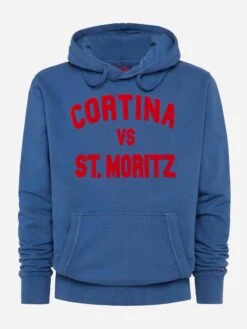 MC2 Saint Barth Cotton Fleece Sweatshirt Tribeca With Cortina Vs St. Moritz Print -MC2 Saint Barth Shop UID TRI0001COMR61 MAN SWEATSHIRT 0 0 0 20250107183502 4