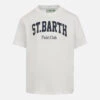 MC2 Saint Barth Boy Cotton T-shirt WithSt. Barth Padel Club Print 1 MC2 Saint Barth Boy Cotton T-shirt WithSt. Barth Padel Club Print -MC2 Saint Barth Shop UID TSH000100909F BOY TSHIRT WHITE SPORT 01