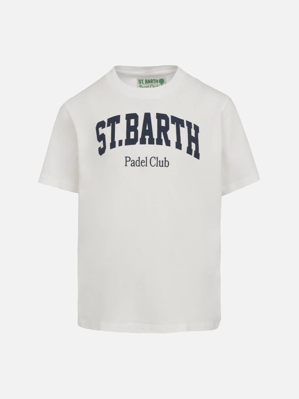 MC2 Saint Barth Boy Cotton T-shirt WithSt. Barth Padel Club Print 3 MC2 Saint Barth Boy Cotton T-shirt WithSt. Barth Padel Club Print