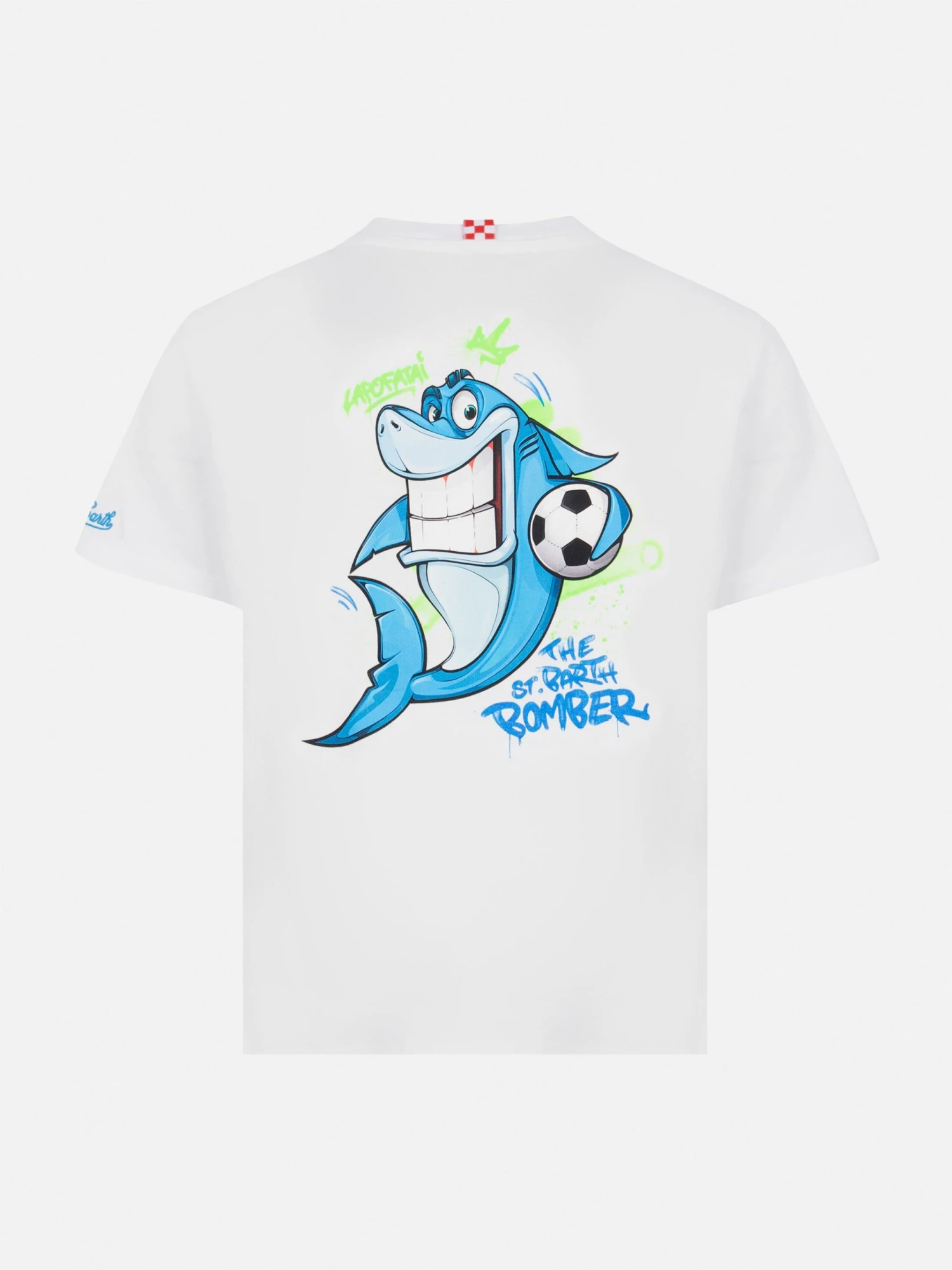 MC2 Saint Barth Cotton T-shirt With Cryptopuppets Shark Print | CRYPTOPUPPETS SPECIAL EDITION 4 MC2 Saint Barth Cotton T-shirt With Cryptopuppets Shark Print | CRYPTOPUPPETS SPECIAL EDITION - Image 2