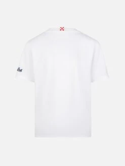 MC2 Saint Barth Cotton T-shirt With Marvel Heroes Print | MARVEL SPECIAL EDITION -MC2 Saint Barth Shop UID TSH000101188H BOY T SHIRT WHITE MARVEL 02