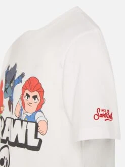 MC2 Saint Barth Cotton T-shirt With Brawl Stars Print | BRAWL STARS SPECIAL EDITION -MC2 Saint Barth Shop UID TSH000101982H BOY T SHIRT WHITE CHARACTERS BRAWLSTARS 20250711083505 3