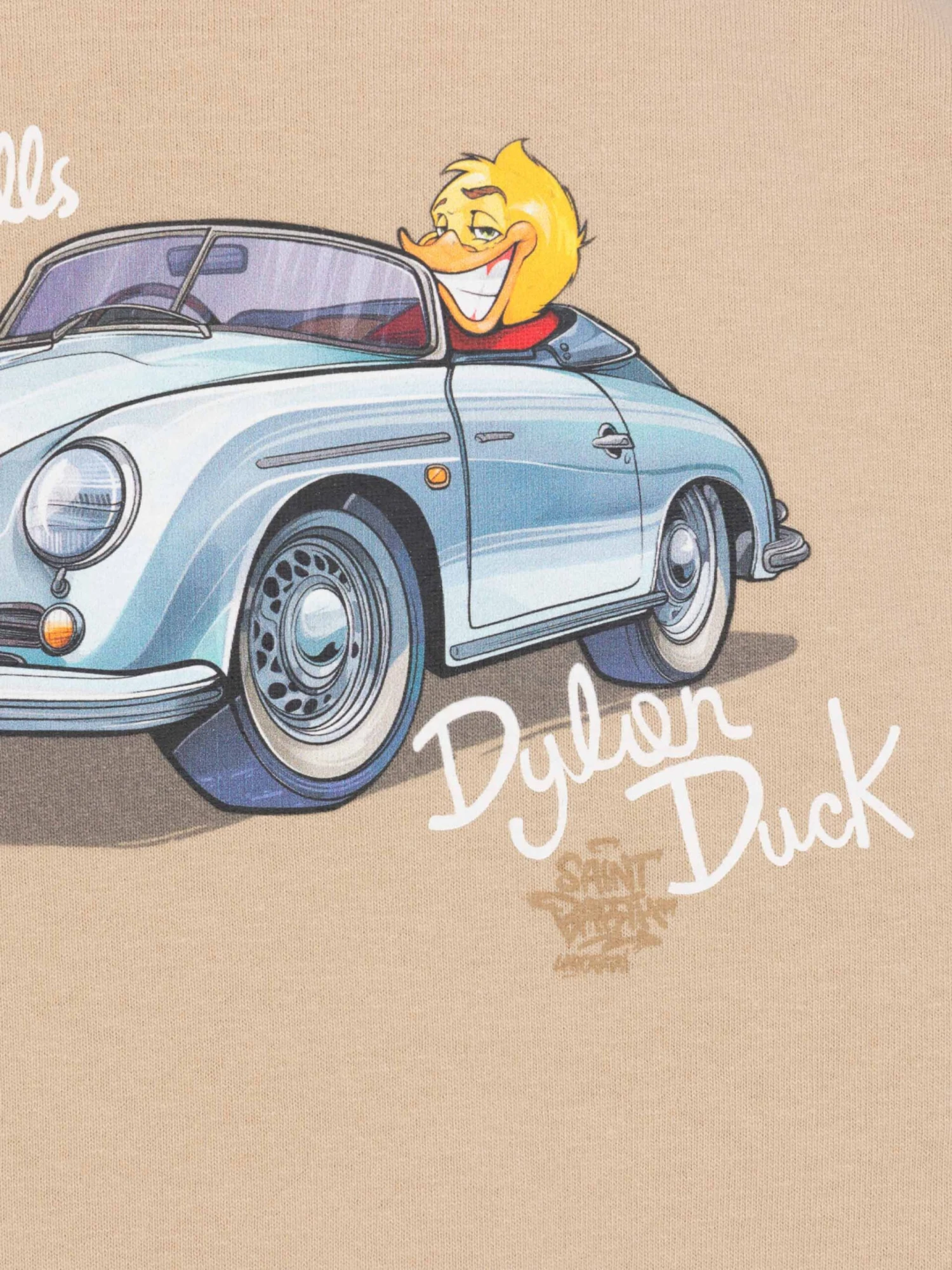 MC2 Saint Barth Cotton T-shirt With Cryptopuppets Car Print CRYPTOPUPPETS SPECIAL EDITION 5 MC2 Saint Barth Cotton T-shirt With Cryptopuppets Car Print CRYPTOPUPPETS SPECIAL EDITION - Image 3