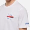 MC2 Saint Barth Cotton T-shirt With Car Print And Run Out With Me Embroidery -MC2 Saint Barth Shop UID TSHM00101247H MAN T SHIRT WHITE CARS 0 2