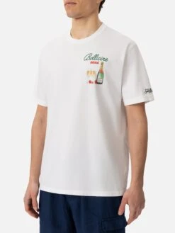 MC2 Saint Barth Cotton T-shirt With Bollicine Drink Print 9 MC2 Saint Barth Cotton T-shirt With Bollicine Drink Print -MC2 Saint Barth Shop UID TSHM00102414H MAN T SHIRT WHITE 20250304171944 01
