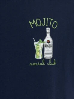 MC2 Saint Barth Organic Cotton T-shirt With Mojito Social Club Embroidery -MC2 Saint Barth Shop UID TSHM00102471H MAN T SHIRT BLUE 20250315084127 05