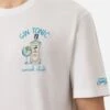 MC2 Saint Barth Organic Cotton T-shirt With Gin Tonic Social Club Embroidery -MC2 Saint Barth Shop UID TSHM00102496H MAN T SHIRT WHITE 20250304173500 03
