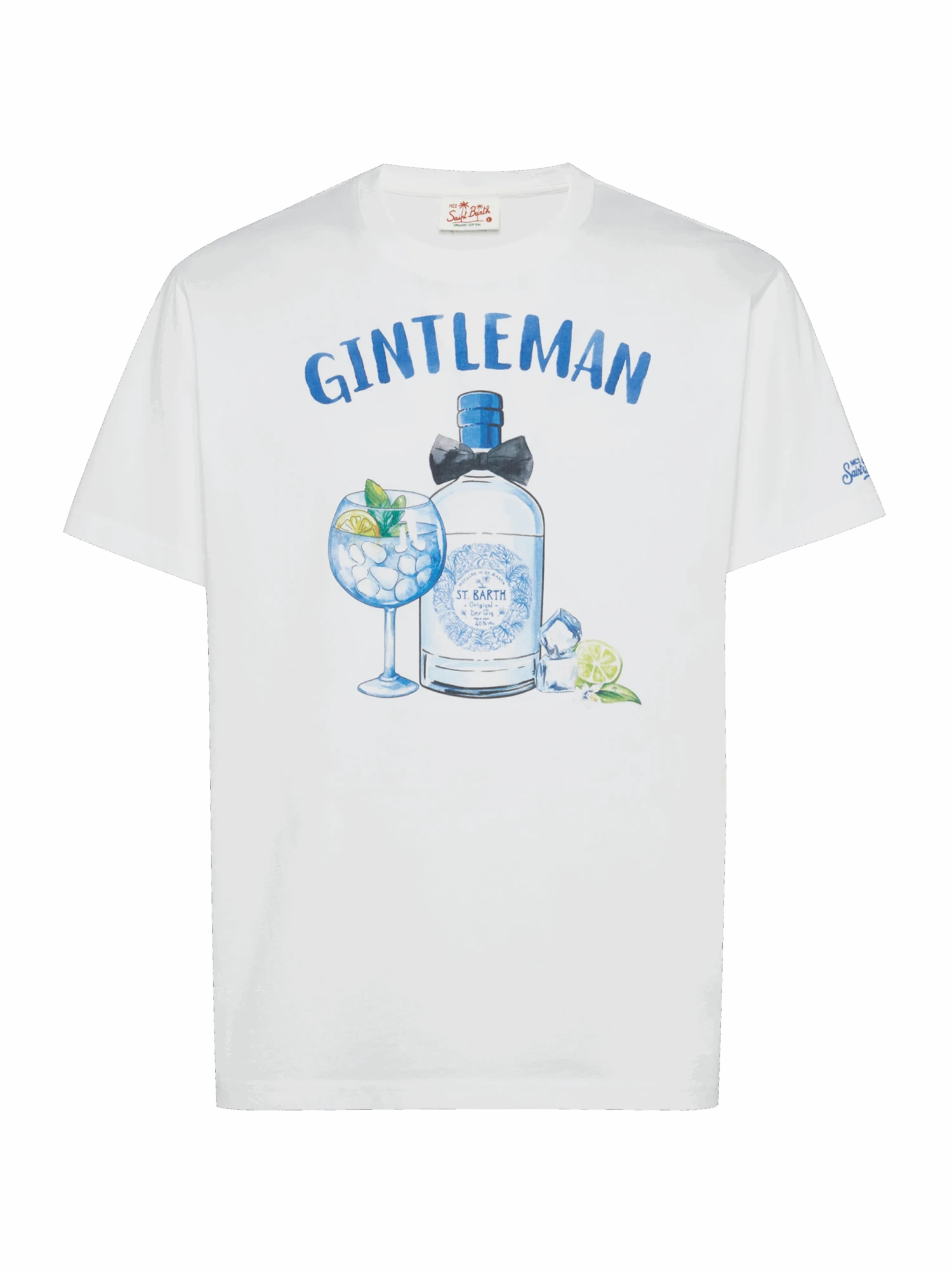 MC2 Saint Barth Cotton T-shirt With Gintleman Print 6 MC2 Saint Barth Cotton T-shirt With Gintleman Print - Image 4