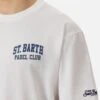 MC2 Saint Barth Cotton T-shirt With Snoopy Padel Club Print | SNOOPY PEANUTS® SPECIAL EDITION -MC2 Saint Barth Shop UID TSHM00103626H MAN T SHIRT WHITE PEANUTS 20250304171944 03