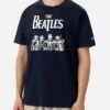 MC2 Saint Barth Cotton T-shirt With Beatles Band Print | THE BEATLES SPECIAL EDITION -MC2 Saint Barth Shop UID TSHM00104818H MAN T SHIRT BLUE THEBEATLES 20250304171944 01