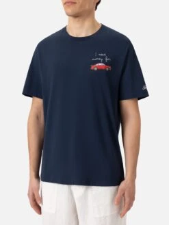 MC2 Saint Barth Cotton T-shirt With I Need Money For… Embroidery 8 MC2 Saint Barth Cotton T-shirt With I Need Money For… Embroidery -MC2 Saint Barth Shop UID TSHM00104989H MAN T SHIRT BLUE 20250304173500 01