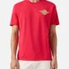 MC2 Saint Barth Cotton T-shirt With Ducati Meccanica Logo Print | DUCATI MOTORS® SPECIAL EDITION -MC2 Saint Barth Shop UID TSHM00105715H MAN T SHIRT RED MC2 DUCATI 20250807153512 1
