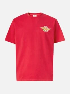 MC2 Saint Barth Cotton T-shirt With Ducati Meccanica Logo Print | DUCATI MOTORS® SPECIAL EDITION -MC2 Saint Barth Shop UID TSHM00105715H MAN T SHIRT RED MC2 DUCATI 5 644d2853 62af 4331 82fd 8cfefa3375c1