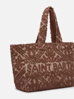 MC2 Saint Barth Brown Tuftingcotton Tote Bag -MC2 Saint Barth Shop UID TUFB000100132H ACCESSORY BAG BROWN PLAIN.COLOR MC2 2