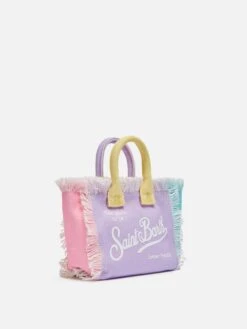 MC2 Saint Barth Color Block Cotton Canvas Mini Vanity Bag -MC2 Saint Barth Shop UID VAMI00104121H WOMAN BAG MULTICOLOR 0 0 20250320130000 3