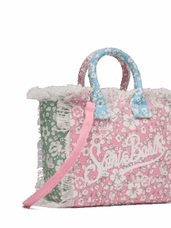 MC2 Saint Barth Cotton Canvas Mini Vanity Bag With Flower Patch Print 9 MC2 Saint Barth Cotton Canvas Mini Vanity Bag With Flower Patch Print -MC2 Saint Barth Shop UID VAMI00104201H ACCESSORY BAG MULTICOLOR FLOWERS MC2 2