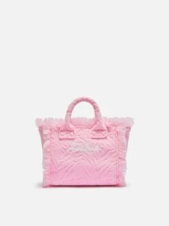 MC2 Saint Barth Pink Zebra Embossed Mini Vanity Sponge Bag -MC2 Saint Barth Shop UID VAMI00300113H WOMAN BAG PINK TERRY 20250320123502 4