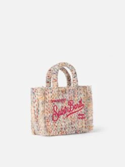 MC2 Saint Barth Mini Vanity Wooly Handbag With Multicolor Pattern -MC2 Saint Barth Shop UID VAMI00500517G ACCESSORY BAG PINK 20240930173500 2