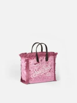 MC2 Saint Barth Mini Vanity Pink Chenille Handbag 10 MC2 Saint Barth Mini Vanity Pink Chenille Handbag -MC2 Saint Barth Shop UID VAMI00700225G ACCESSORY BAG PINK 20240930173500 2