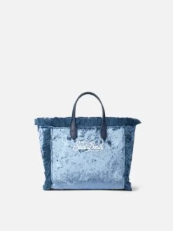 MC2 Saint Barth Mini Vanity Light Blue Chenille Handbag -MC2 Saint Barth Shop UID VAMI00700250G ACCESSORY BAG SKY 20240917113500 3