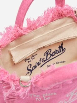 MC2 Saint Barth Mini Vanity Pink Linen Bag -MC2 Saint Barth Shop UID VAMI00801332H WOMAN BAG PINK 0 0 20250320130000 4