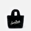 MC2 Saint Barth Mini Vanity Black Furry Soft Handbag 1 MC2 Saint Barth Mini Vanity Black Furry Soft Handbag -MC2 Saint Barth Shop UID VAMI01200375G ACCESSORY BAG BLACK MOUNTAINSTYLE 01