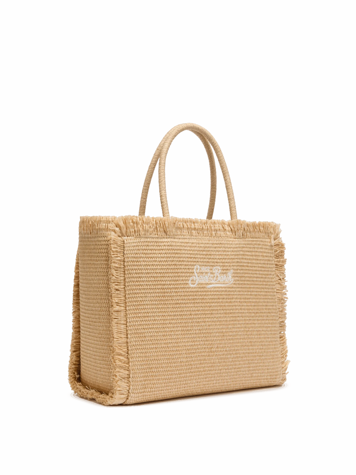 MC2 Saint Barth Beige Straw Effect Vanity Tote Bag 6 MC2 Saint Barth Beige Straw Effect Vanity Tote Bag - Image 4