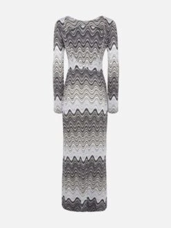 MC2 Saint Barth Venere Raschel Knit Maxi Dress -MC2 Saint Barth Shop UID VEE000102399H WOMAN DRESS BLACK 0 0 20250324143501 5