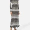 MC2 Saint Barth Venere Raschel Knit Maxi Dress -MC2 Saint Barth Shop UID VEE000102399H WOMAN DRESS BLACK 0 0 20250324150001 1
