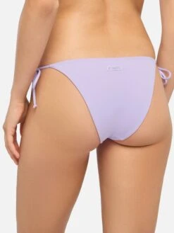 MC2 Saint Barth Triangle Bikini Leah Virgo With Classic Swim Briefs In Lilac -MC2 Saint Barth Shop UID VIR000100138H WOMAN BOTTOMBIKINI PINK PLAIN.COLOR MC2 1