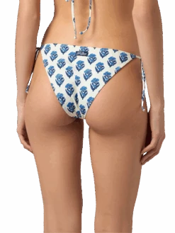 MC2 Saint Barth Woman Jaipur Flower Triangle Bikini Leah Virgo -MC2 Saint Barth Shop UID VIR000103432F WOMAN BOTTOM WHITE 10