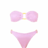 MC2 Saint Barth Pink Crinkle Bandeau Bikini Yulia Evelyn -MC2 Saint Barth Shop UID YUL0002WRQ2N9 woman crinkle bikini pink 1