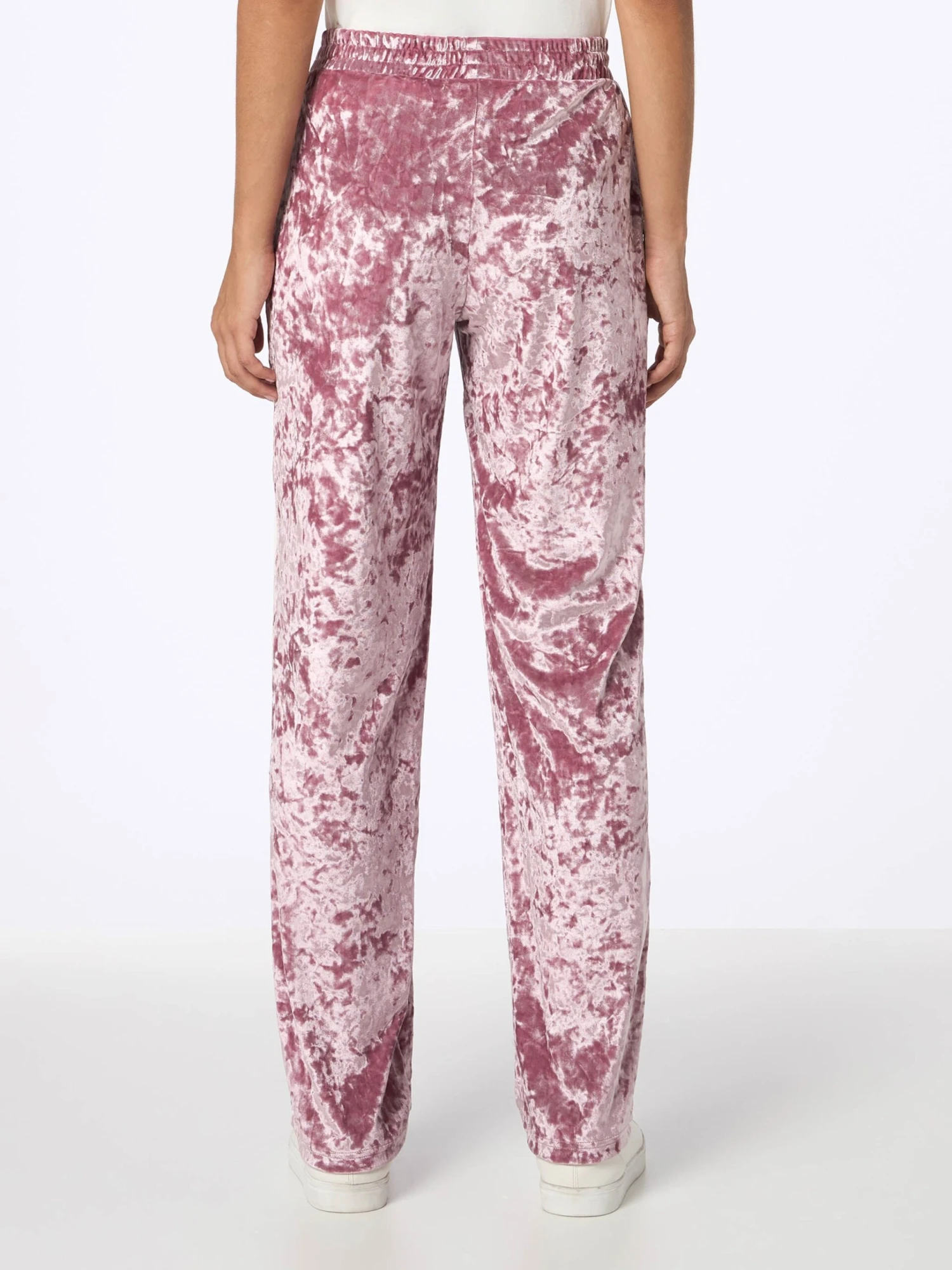 MC2 Saint Barth Woman Pink Chenille Jogger Pants Yvonne 4 MC2 Saint Barth Woman Pink Chenille Jogger Pants Yvonne - Image 2