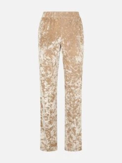 MC2 Saint Barth Woman Beige Chenille Jogger Pants Yvonne -MC2 Saint Barth Shop UID YVO000104286G STBW PANT BROWN 20240903163500 1