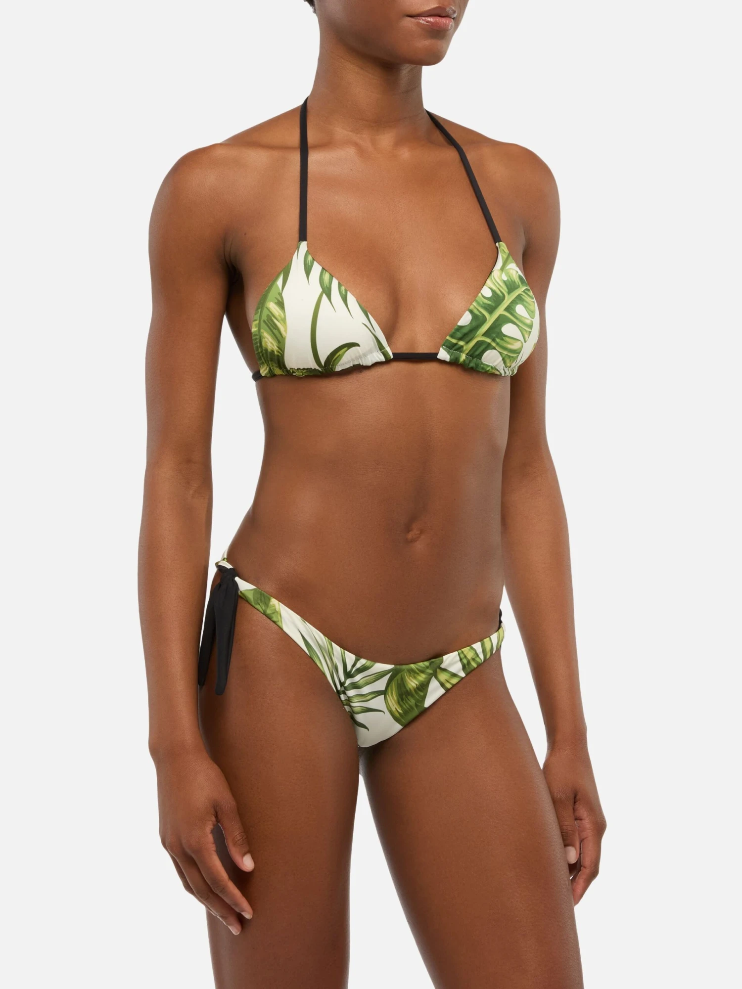 MC2 Saint Barth Triangle Bikini Zoe Ines With Tropical Print 4 MC2 Saint Barth Triangle Bikini Zoe Ines With Tropical Print - Image 2