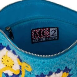 MC2 Saint Barth Parisienne Crochet Pouch Bag With Daisy Embroidery 11 MC2 Saint Barth Parisienne Crochet Pouch Bag With Daisy Embroidery -MC2 Saint Barth Shop VANITY 94