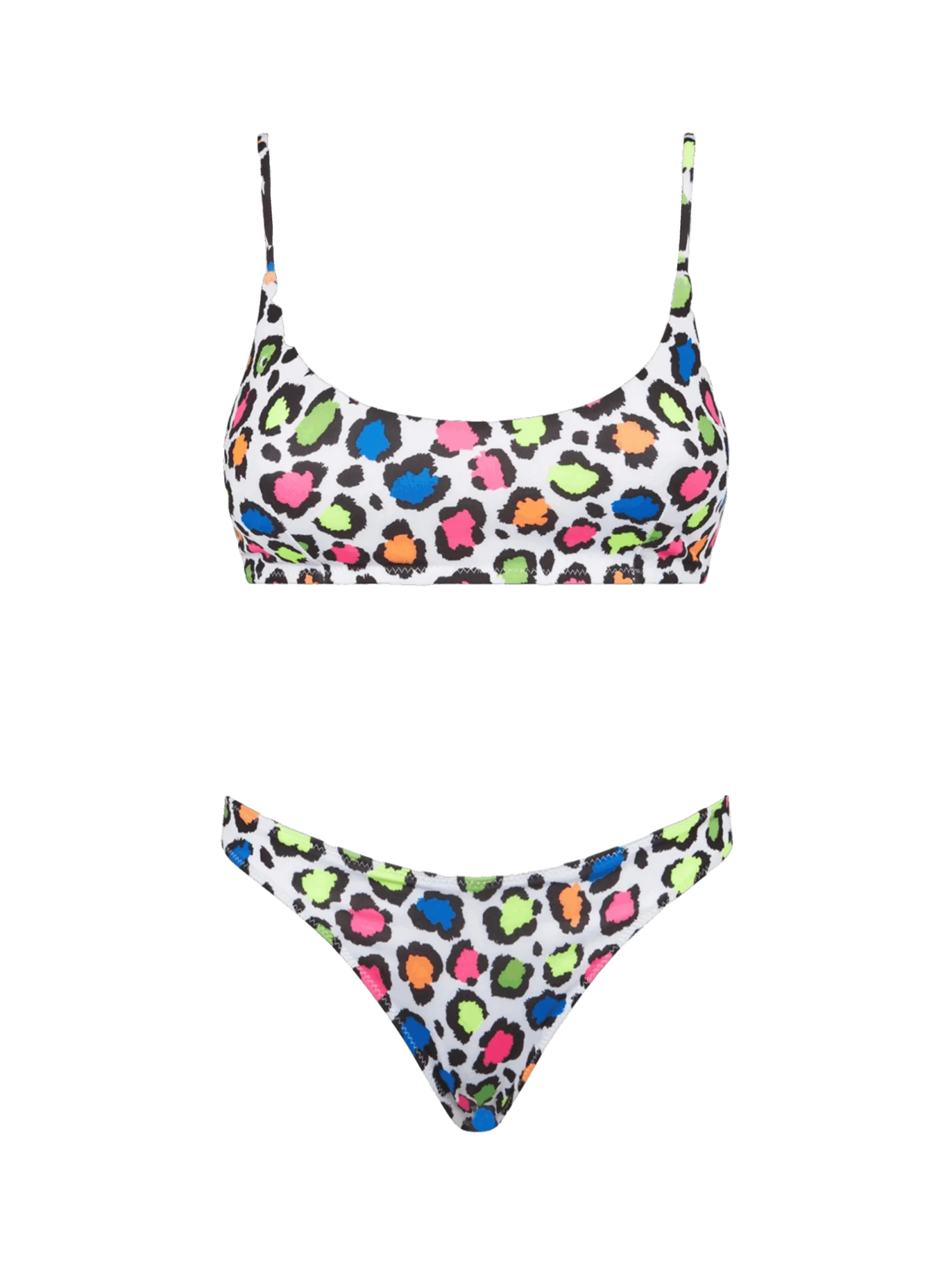 MC2 Saint Barth Woman Bralette Bikini With Pop Animalier Print 3 MC2 Saint Barth Woman Bralette Bikini With Pop Animalier Print