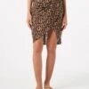 MC2 Saint Barth Woman Midi Skirt Amanda With Leopard Print 2 MC2 Saint Barth Woman Midi Skirt Amanda With Leopard Print -MC2 Saint Barth Shop animalier skirt cotton woman 1