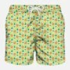 Light Fabric Man Swim Shorts Cocktail Print