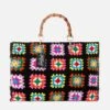 MC2 Saint Barth Handmade Tiles Crochet Bag Victoria 2 MC2 Saint Barth Handmade Tiles Crochet Bag Victoria -MC2 Saint Barth Shop bag victoria crochet black 01