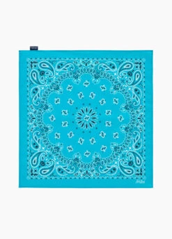MC2 Saint Barth Foulard Light Blue Bandanna