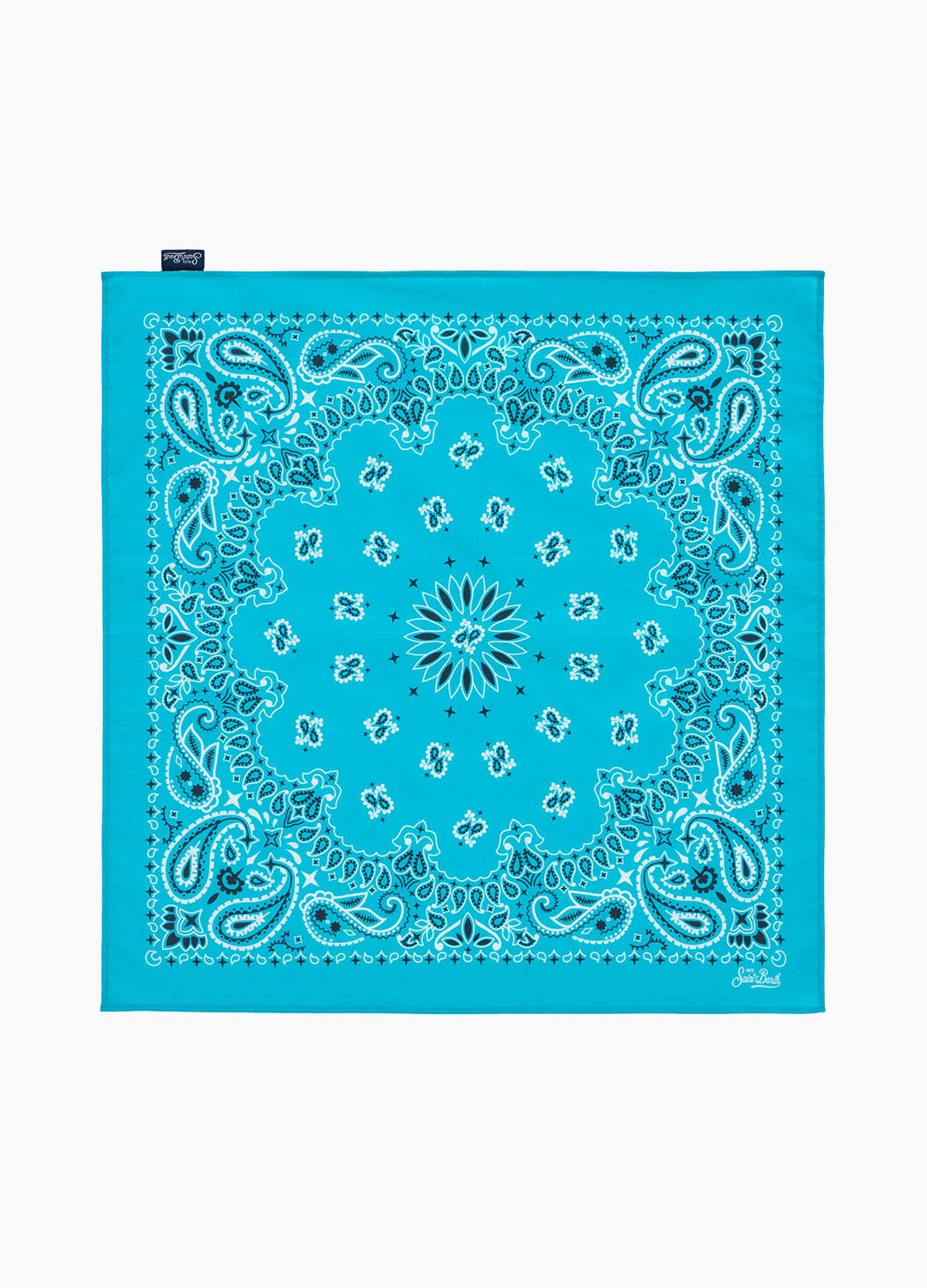 MC2 Saint Barth Foulard Light Blue Bandanna 3 MC2 Saint Barth Foulard Light Blue Bandanna